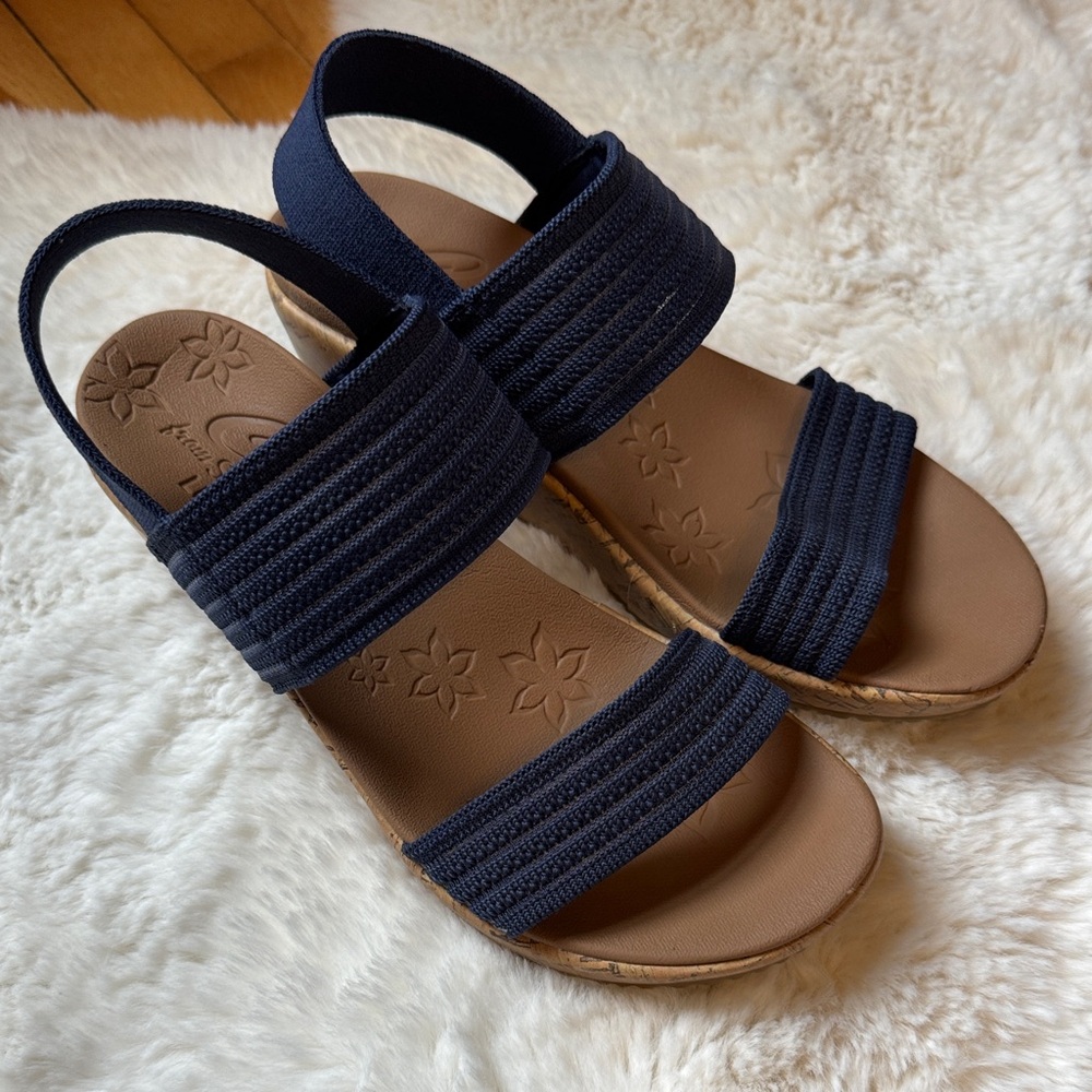 Skechers Navy Blue Women's Sandals